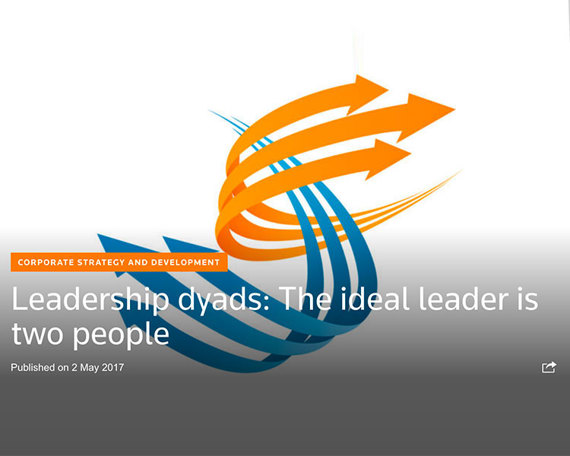Leadership dyads: The ideal leader is two people
